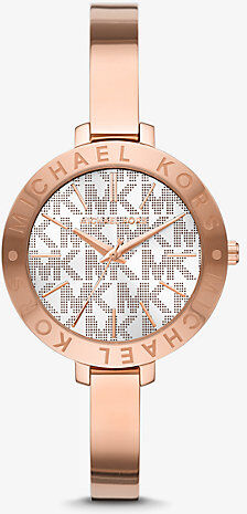 Michael Kors MK Jaryn Rose Gold-Tone and Logo Watch - Rose Gold