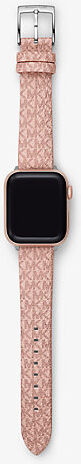 Michael Kors MK Logo Strap For Apple Watch® - Pink