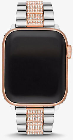 Michael Kors MK Pavé Two-Tone Strap For Apple Watch® - Two Tone