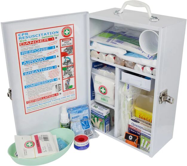 First Aid Ultimate Moderate Risk Workplace Wallmount First Aid Kit