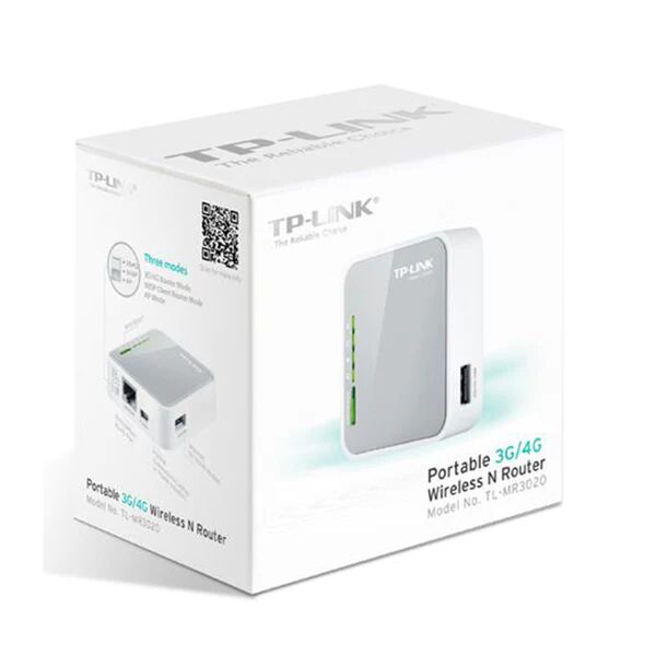 TP-Link Tlmr3020 Portable 3G 4G Wireless N Router 2Ghz 150Mbps