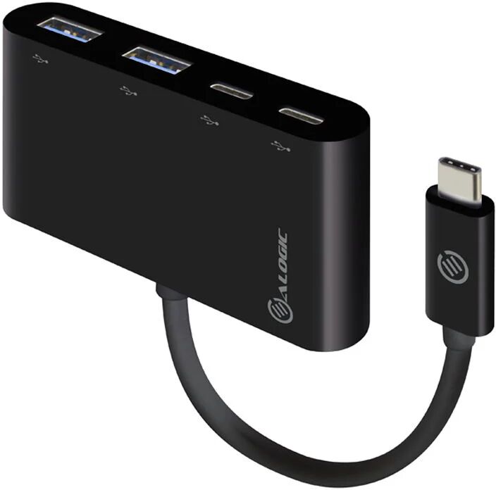 Alogic Usb C Superspeed Combo Hub With 2 Port Usb C And 2 Port Usb A