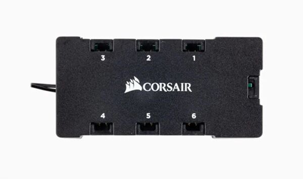 Corsair Rgb Fan Led Hub 6 Port Rgb Led Hub For Corsair Rgb Fans