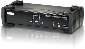 Aten Cs1922 2 Port Usb 4K Displayport Kvm Switch