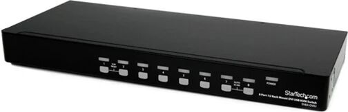 StarTech.com Startech 8 Port 1U Rackmount Dvi Usb Kvm Switch