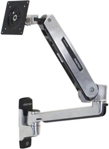 Ergotron Wall Mount For Flat Panel Display Polished Aluminum