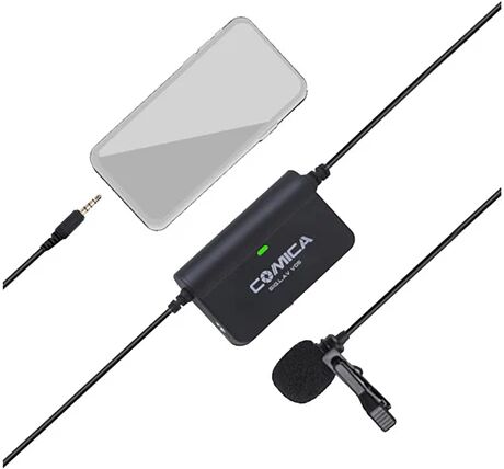 Comica Multifunction Single Lavalier Microphone