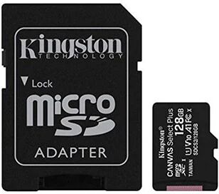 Kingston 128Gb Microsd Sdhc Sdxc Class10 Uhs I Memory Card