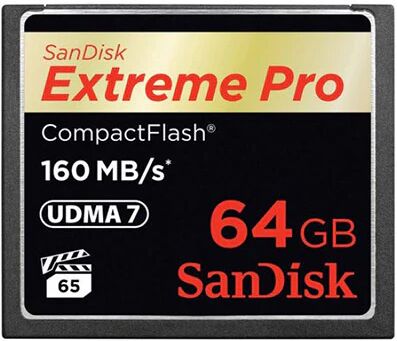 SanDisk Extreme Pro Cfxp Compactflash 160Mbps Memory Card