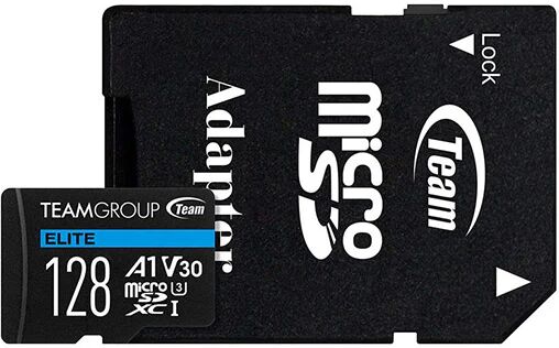 TEAM ELITE uSDXC 128GB Micro SD Card