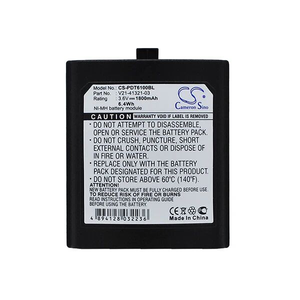 Cameron Sino Pdt6100Bl Battery Replacement For Symbol Barcode Scanner