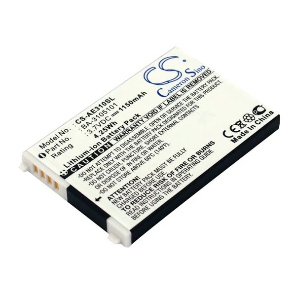 Cameron Sino Ae310Sl Replacement Battery For Acer Gps Navigator