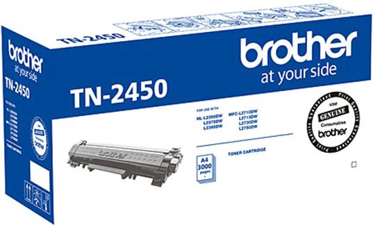 Brother TN2450 Toner Cartridge 3,000 Pages