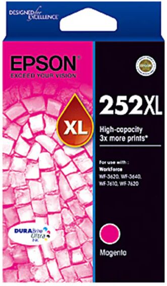 Epson 252 HY Magenta Ink Cart