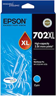 Epson 702 Cyan Xl Ink Cart