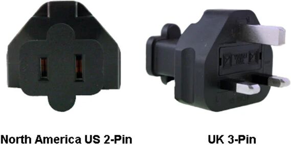 Unbranded North America US To UK Power Adapter Plug