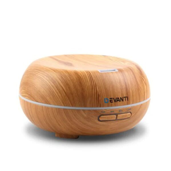 Devanti 4-In-1 Aroma Diffuser - Light Wood