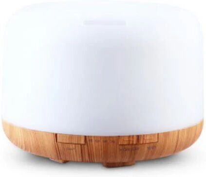 Devanti Ultrasonic Aroma Diffuser 500ml LED Light Wood Grain