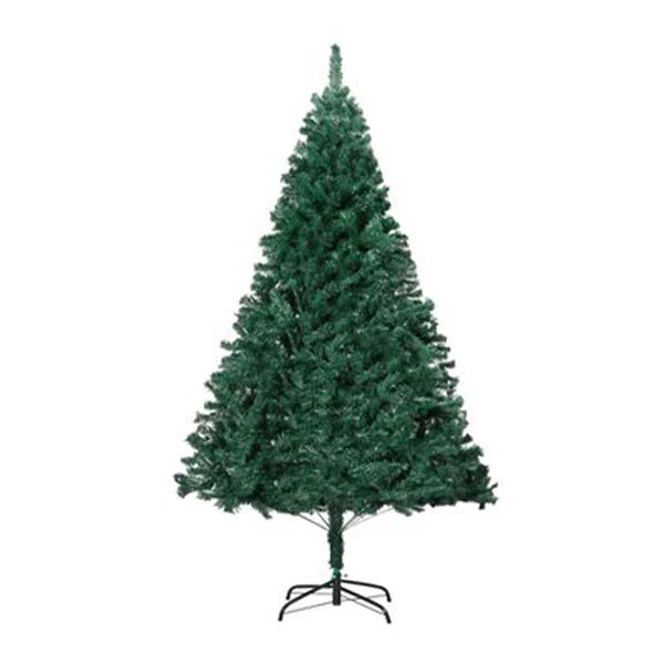Unbranded Artificial Christmas Tree With Thick Branches Green 180 Cm Pvc
