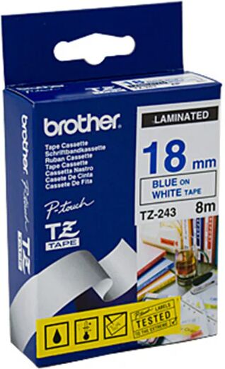 Brother TZe243 Labeling Tape 18 Mm