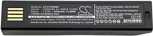 Cameron Sino Hy3820Bx Battery Replacement Honeywell Barcode Scanner