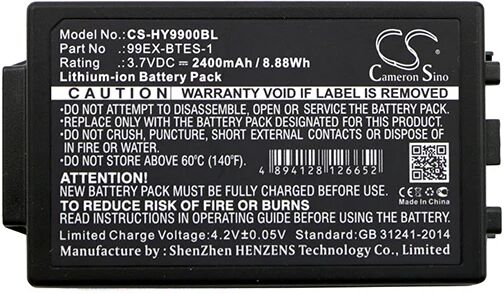 Cameron Sino Hy9900Bl Battery Replacement For Dolphin Barcode Scanner