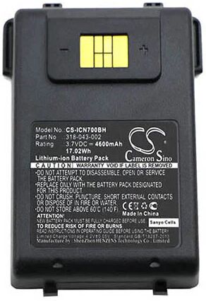 Cameron Sino Icn700Bh Battery Replacement For Intermec Barcode Scanner