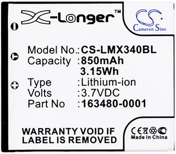 Cameron Sino Lmx340Bl Battery Replacement Honeywell Barcode Scanner