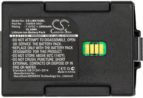 Cameron Sino Lmx700Bl Battery Replacement For Lxe Barcode Scanner