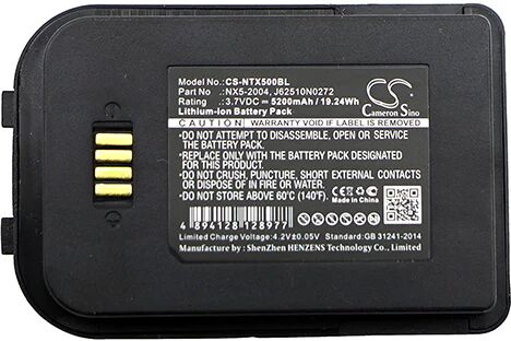 Cameron Sino Ntx500Bl Battery Replacement For Bluebird Barcode Scanner