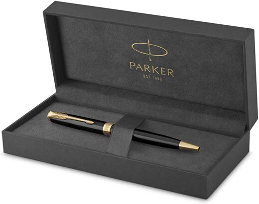 Parker Sonnet Black Lacquer Gt Ballpen