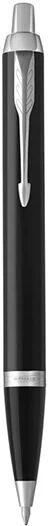 Parker Im Black Chrome Trim Ballpen Medium Blue