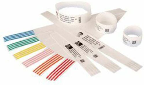 Zebra Z Band Direct Thermal Label Red Polypropylene