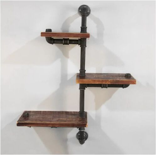 Artiss Rustic Industrial Floating Wall Shelves DIY Brackets