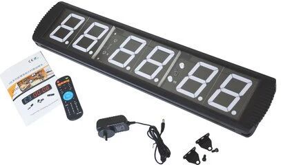 Unbranded 6 Digit Timer Interval Fitness Clock