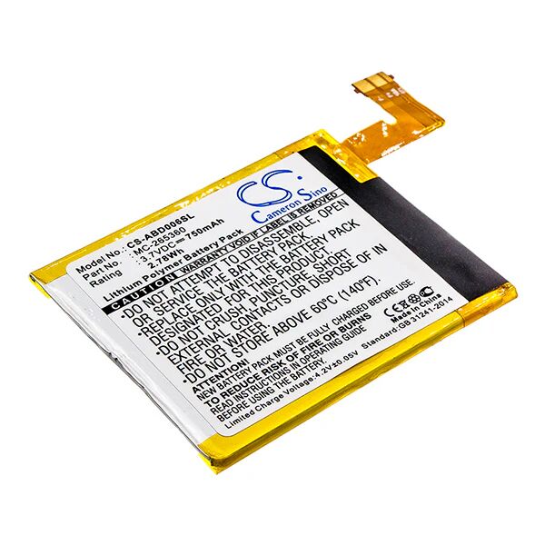 Cameron Sino Abd006Sl Replacement Battery For Amazon Ebook E Reader