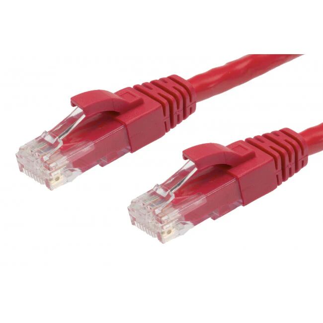 Unbranded Cat 5E Ethernet Network Cable Red