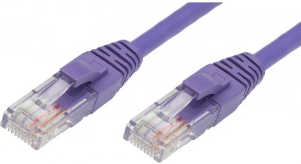 Unbranded Cat 5E Ethernet Network Cable Purple