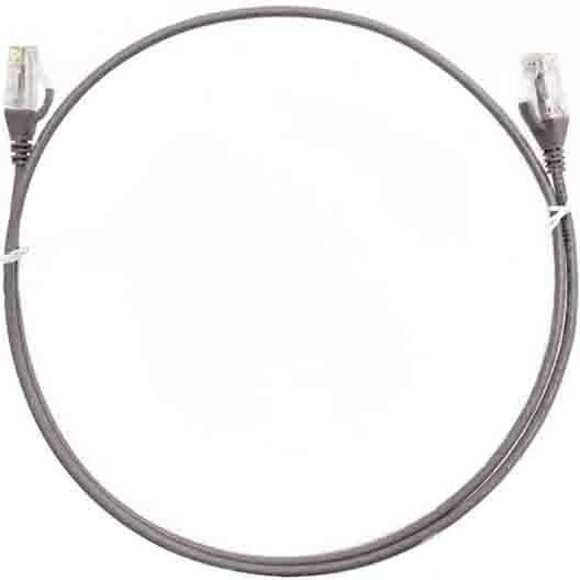 8Ware Cat6 Ultra Thin Slim Cable 20M Grey