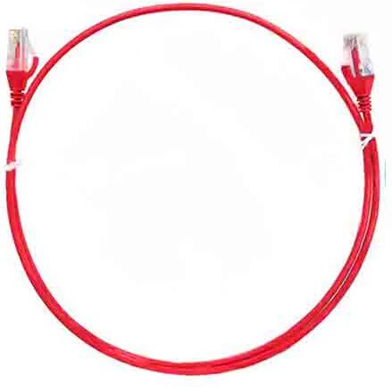 8Ware Cat6 Ultra Thin Slim Cable 15M Red