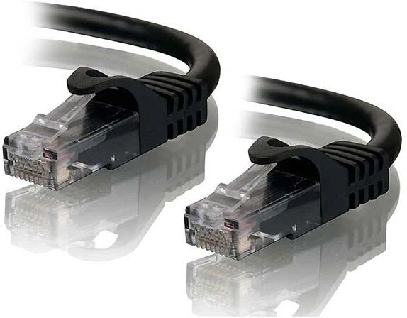 Alogic 30Cm Black Cat6 Network Cable