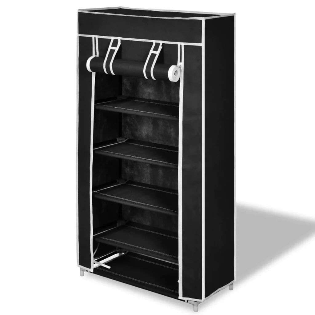 Unbranded Fabric Shoe Cabinet with Cover