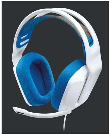 Logitech G335 Wired Gaming Headset White