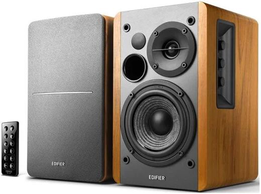 Edifier R1280Db 2 Lifestyle Bookshelf Bluetooth Studio Speakers Brown