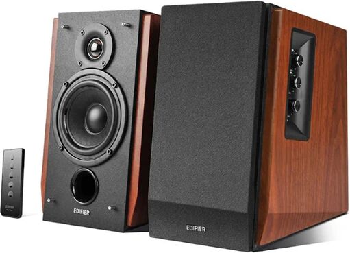 Edifier R1700Bt Bluetooth Lifestyle Bookshelf Studio Speakers Brown