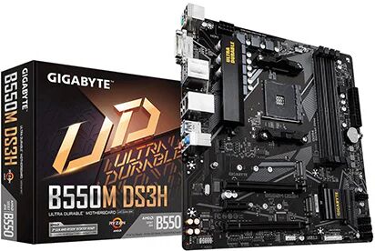 Gigabyte B550M Ds3H Amd Ryzen M Atx Motherboard