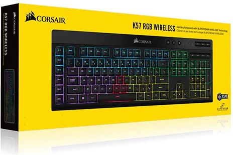 Corsair K57 Rgb Wireless Keyboard With Slipstream Technology