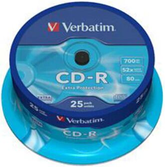 Verbatim Cd R 700Mb 25Pk Spindle 52X