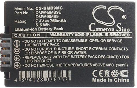 Cameron Sino Bmb9Mc Battery Replacement For Panasonic Camera