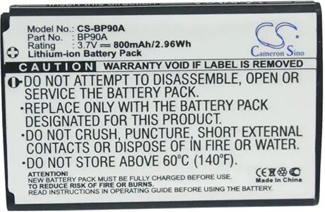 Cameron Sino Bp90A Battery Replacement For Samsung Camera